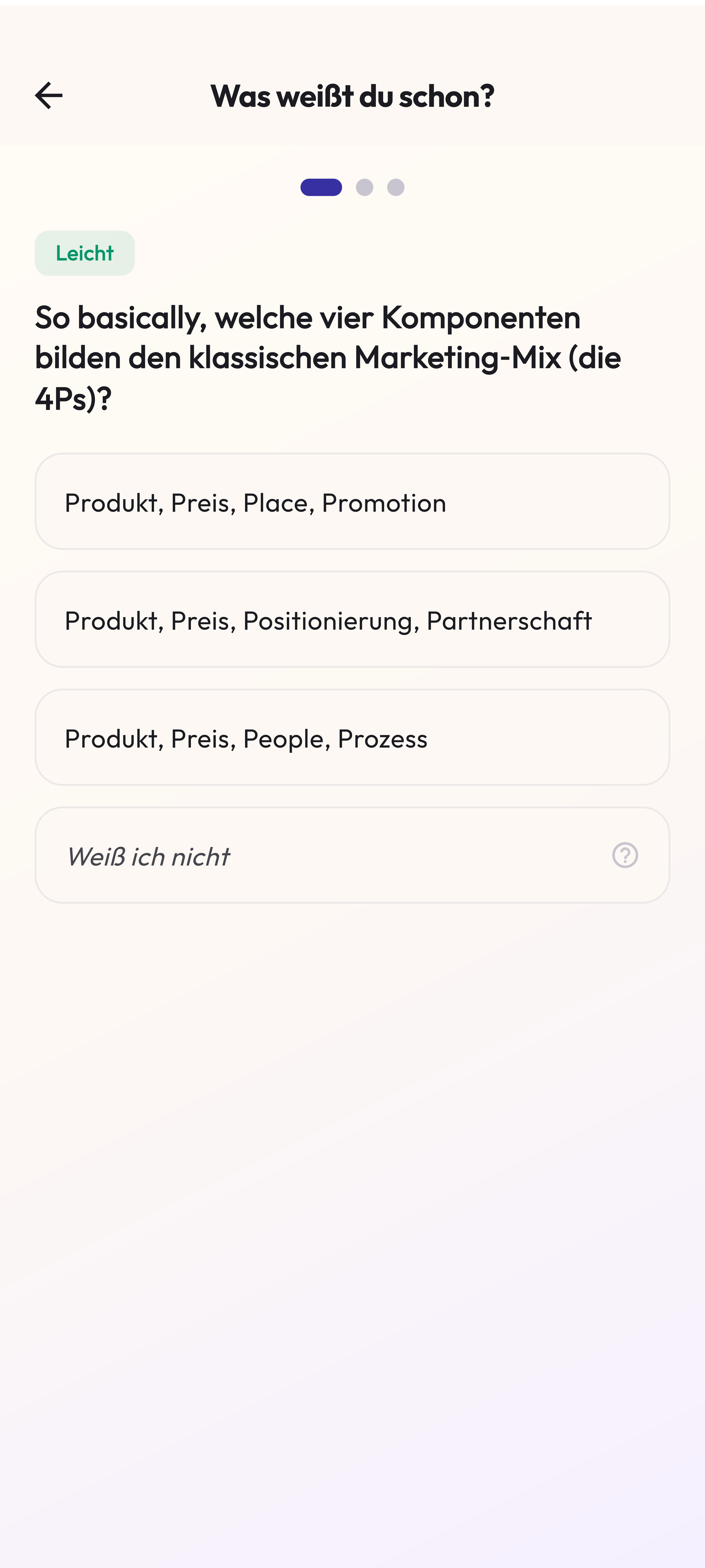 Verständnis beweisen