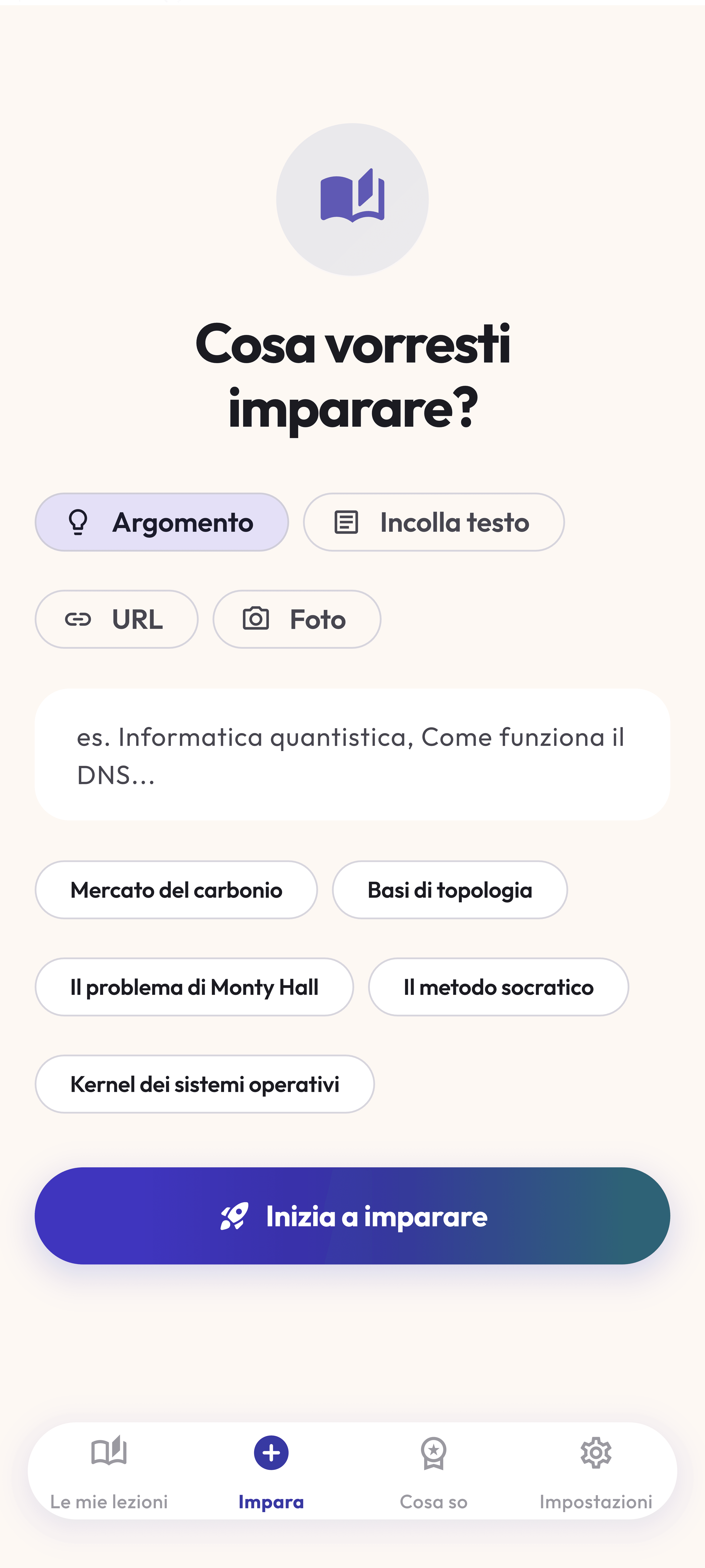 Incolla qualsiasi cosa